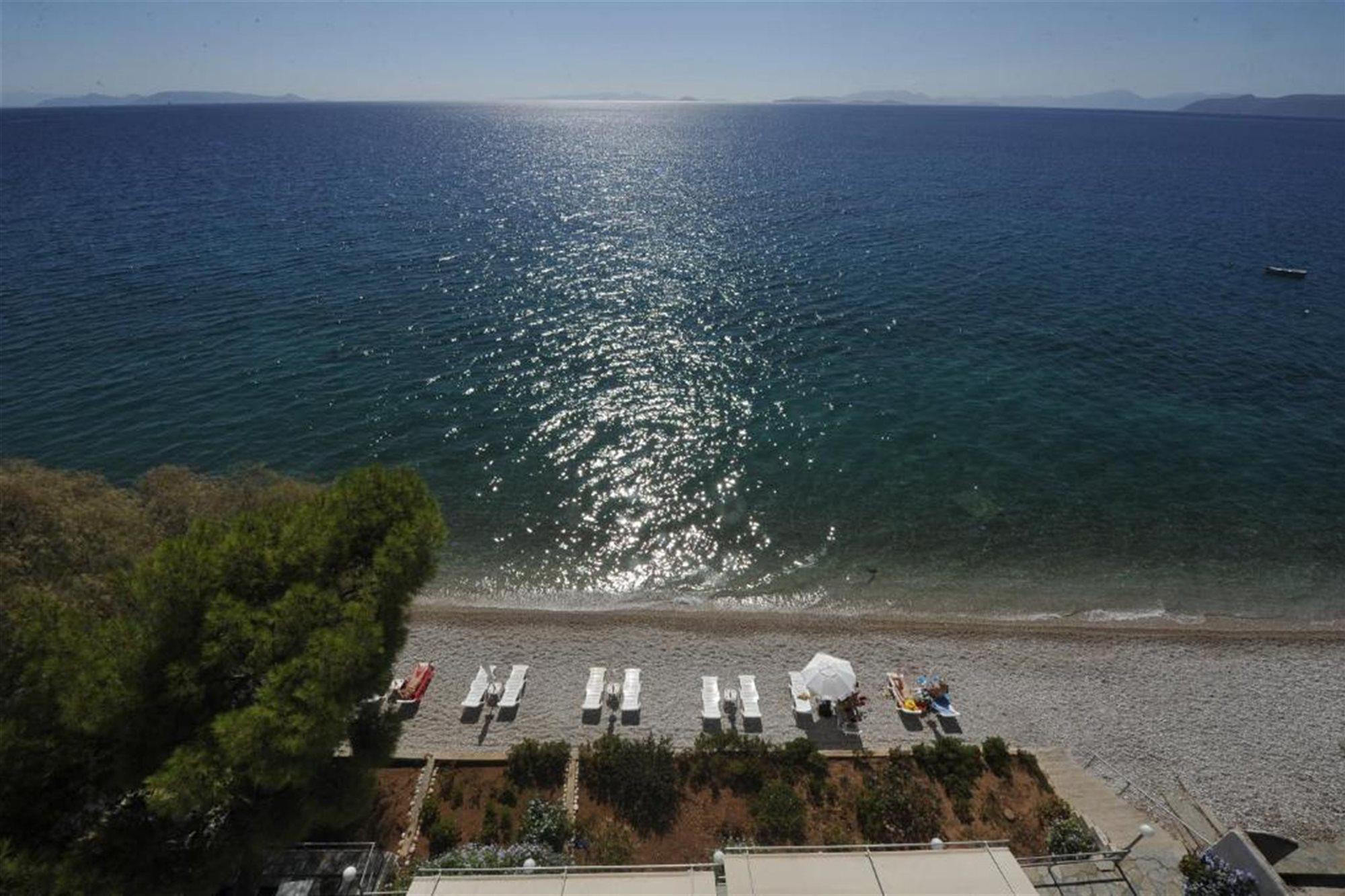 Siagas Beach Hotel Агиои Теодорои Экстерьер фото