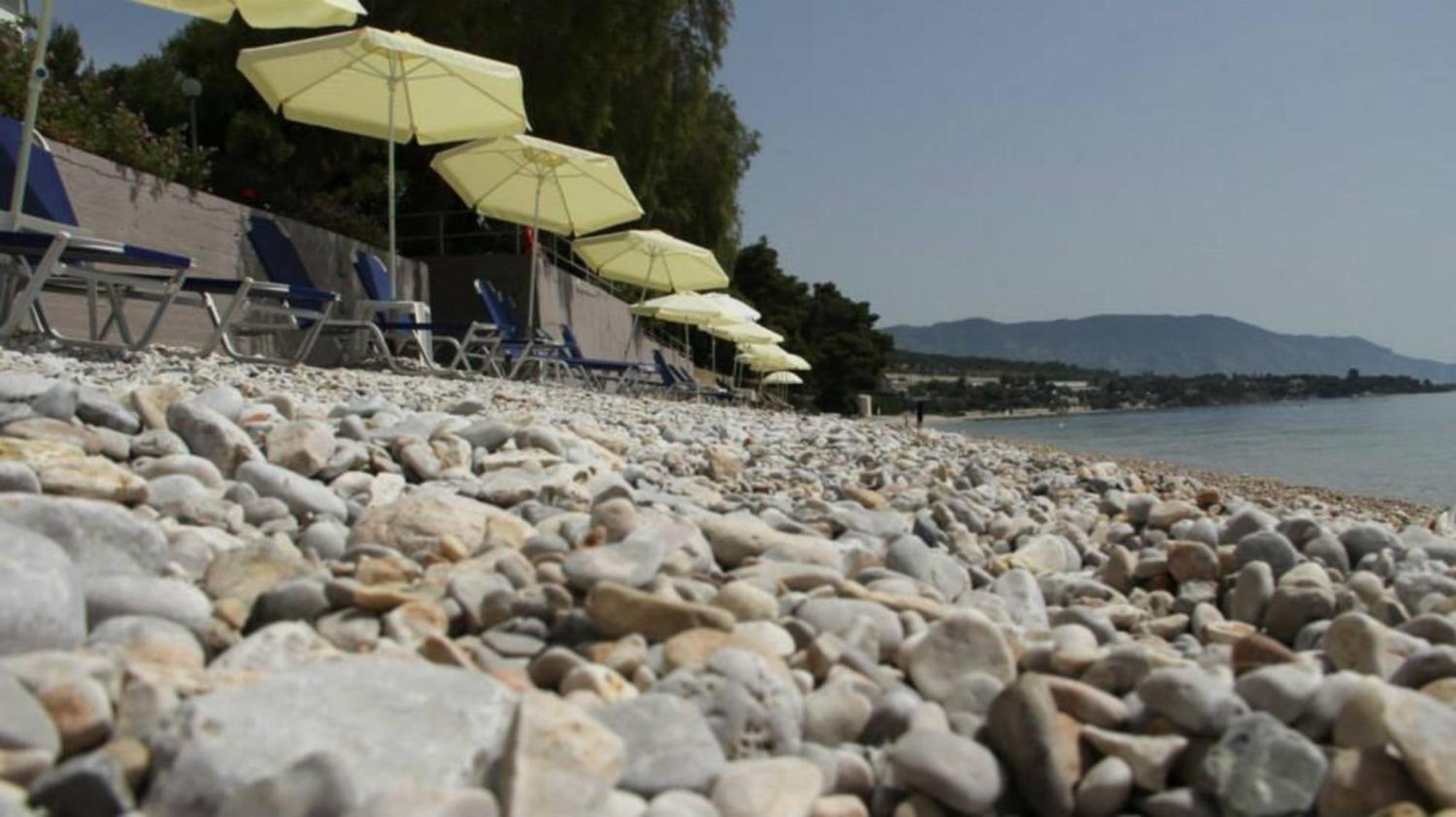 Siagas Beach Hotel Агиои Теодорои Экстерьер фото